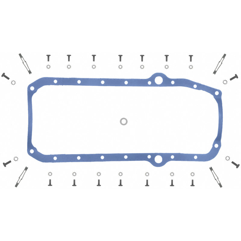 Fel-Pro 17983 Engine Oil Pan Gasket Set for Chevrolet 305CI 5.0L V8 Engines