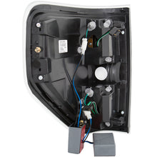 Load image into Gallery viewer, ANZO LED Taillight Assembly for Ford F-150 2009-2013 – Black Housing, Red/Clear Lens, Pair