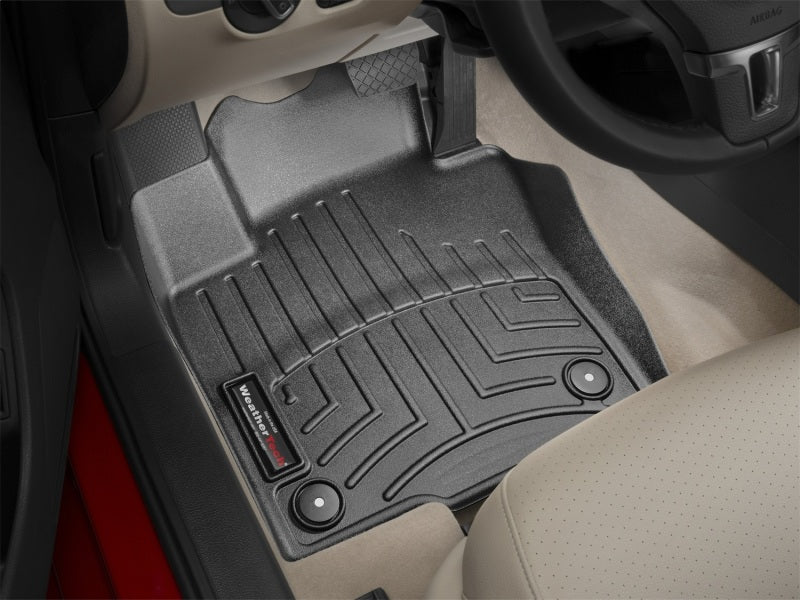 WeatherTech FloorLiner DigitalFit for Volkswagen Jetta and Beetle Front Floor Mat - Black