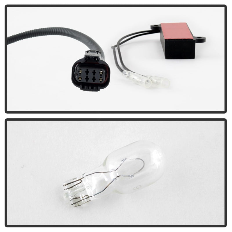 Spyder xTune Chevy Silverado 1500 & GMC Sierra 2014-2016 LED Tail Lights * Black Smoke