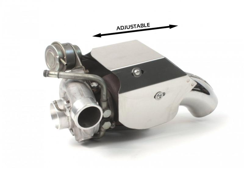 Perrin Performance Turbo Heatshield for Subaru WRX, STI, Legacy GT, and Forester XT - Stainless Steel