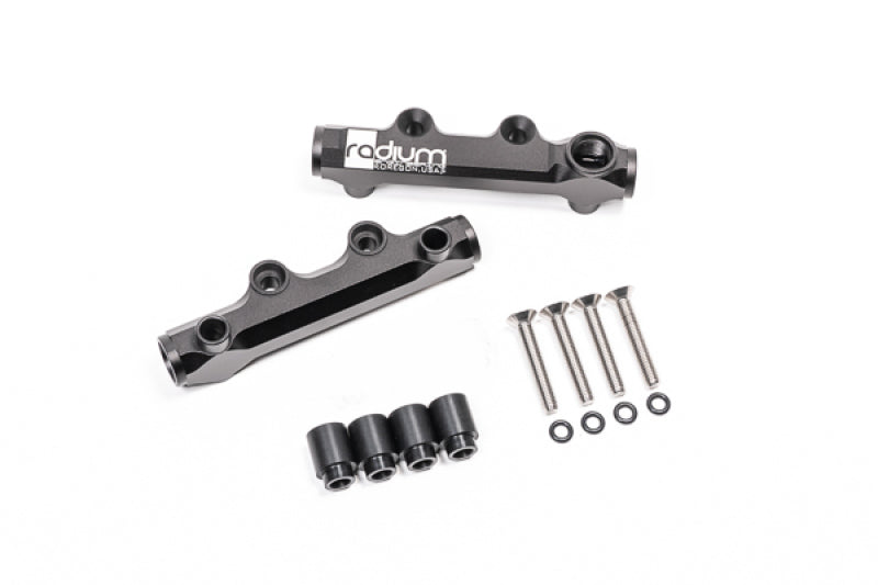 Radium Engineering Subaru WRX/STI EJ-Series Top Feed Fuel Rails with Top Port – Part Number RAD20-0577-02