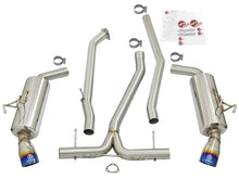 Load image into Gallery viewer, aFe POWER Takeda Dual Cat-Back Exhaust System for Honda Civic Sedan 2016-2018 with Blue Flame Tips