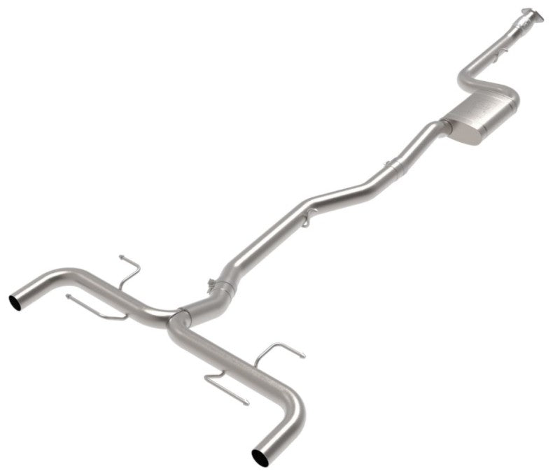 aFe Mach Force-Xp 2 Inch to 2-1/2 Inch Stainless Steel Cat-Back Exhaust System for 2017-2020 Alfa Romeo Giulia L4-2.0L