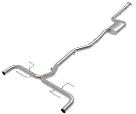 aFe Mach Force-Xp 2 Inch to 2-1/2 Inch Stainless Steel Cat-Back Exhaust System for 2017-2020 Alfa Romeo Giulia L4-2.0L