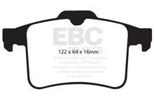 Load image into Gallery viewer, EBC Yellowstuff Rear Brake Pads for Jaguar XF and XKR Models * Part Number ebcDP42059R