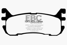 Load image into Gallery viewer, EBC Greenstuff 2000 Series Sport Brake Pads for Mazda Miata and Ford Escort * Part Number EBCDP21003
