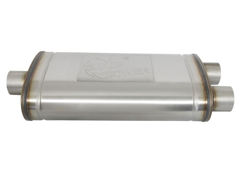 aFe Gemini XV 3-inch 304 Stainless Steel Cat-Back Exhaust System with Cut-Out for Ram 1500 2019-2021 V8 5.7L HEMI