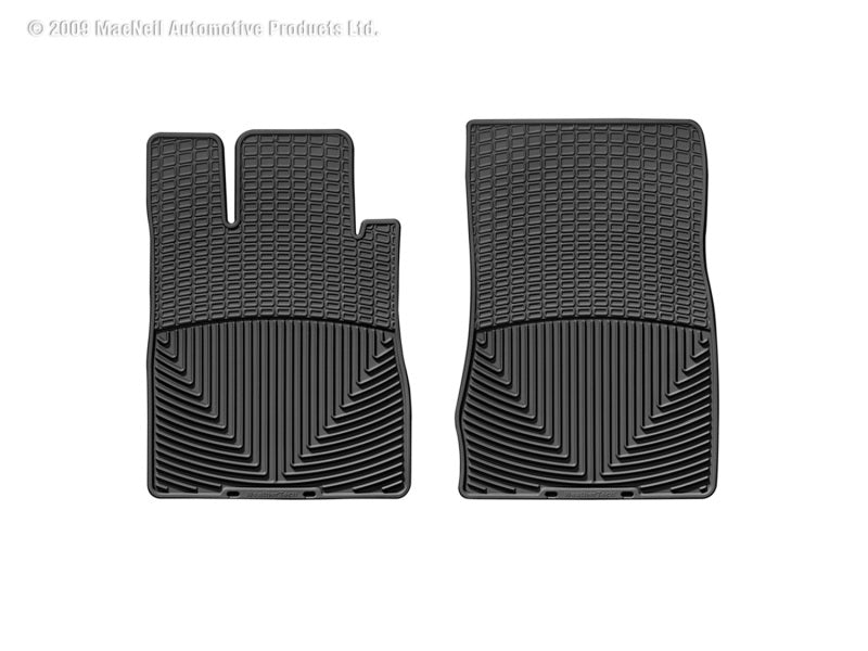 WeatherTech All-Weather Front Floor Mats for Mercedes-Benz 300E and 300CE, Black