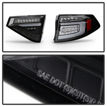 Load image into Gallery viewer, Spyder 08-14 Subaru Impreza WRX Hatchback LED Tail Lights with Sequential Signal and Black Finish