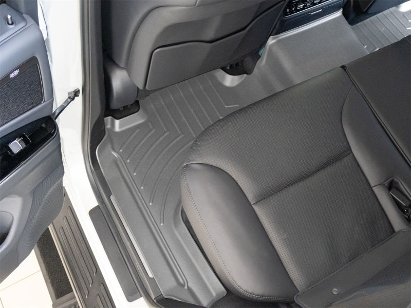 WeatherTech FloorLiner DigitalFit Rear FloorLiner, Gray, for 2025 Lexus LX700h, Part Number WET4617134