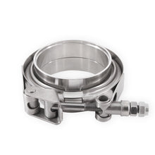 Load image into Gallery viewer, Mishimoto Stainless Steel V-Band Clamp 2-inch (50.8mm) with Flanges
