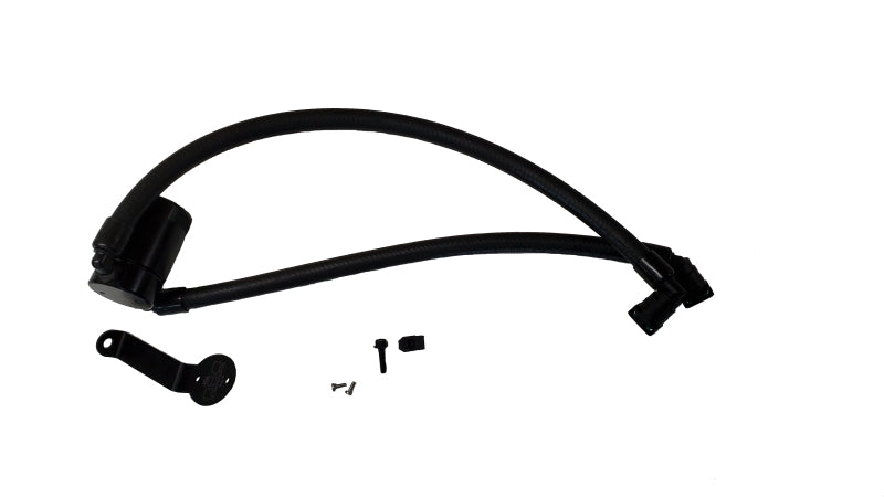 J&L JLT3047P-B Oil Separator 3.0 Passenger Side, Black Anodized for 2015-2017 Ford Expedition 3.5L EcoBoost