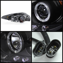 Load image into Gallery viewer, Spyder Scion tC 2008-2010 LED Halo Projector Headlights with Replaceable LEDs * Black