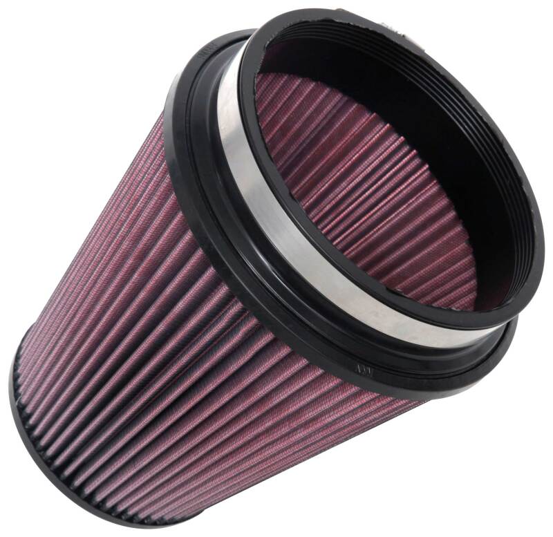K&N Engineering Universal Tapered Air Filter Part #KNNRU-1020 - 6-inch Flange, 8-inch Height, Reusable and Washable for Automotive and Equipment Applications