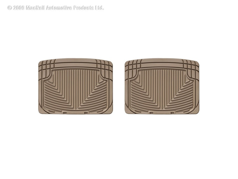 WeatherTech 93 Mercedes-Benz 300CE Rear Tan All-Weather Floor Mats * Durable and Non-Slip Protection