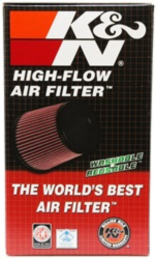 K&N Engineering Universal Clamp-On Air Filter (Part #RU-5100) * 3-1/8 inch Flange, 6 inch Body, 5 inch Top, 7 inch Height