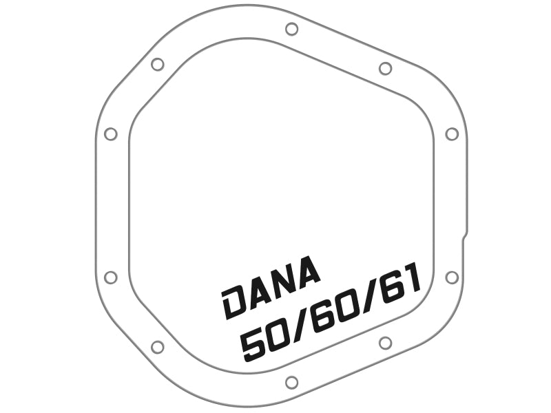 aFe Pro Series Dana 60 Front Differential Cover with Machined Fins for Ford F-250/F-350 2004-2011