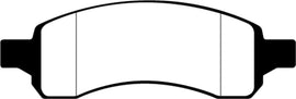 EBC Greenstuff 6000 Series Front Brake Pads for GMC Envoy, Chevrolet Trailblazer, Buick Rainier - Heavy Duty Offroad Performance