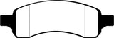 EBC Greenstuff 6000 Series Front Brake Pads for GMC Envoy, Chevrolet Trailblazer, Buick Rainier - Heavy Duty Offroad Performance