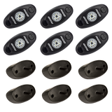Rigid Industries Rock Light Kit * 6 Light Cool White LED Under Car Lighting System