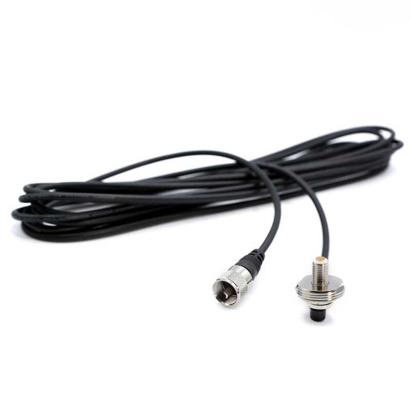 Rugged Radios 17 ft NMO (TM) Thick Mount Antenna Coax Cable – Rugged Radios Part Number RGDNMO-TM-U