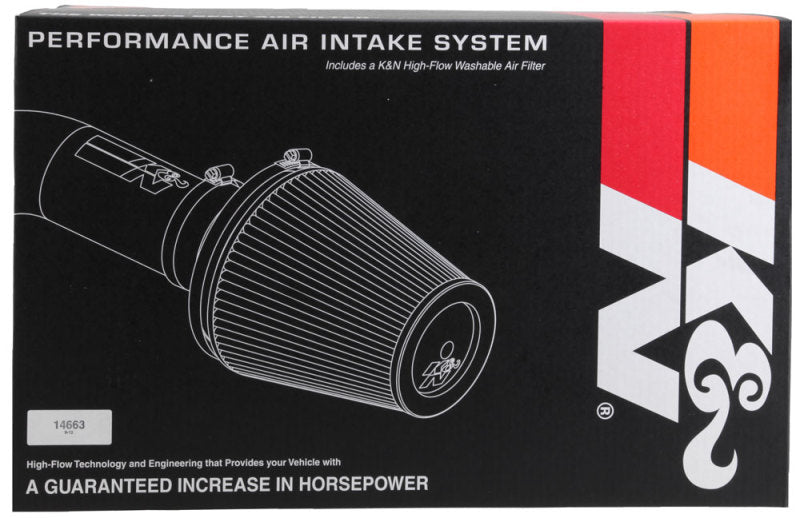 K&N Engineering Part 63-3117 Chevrolet Silverado & GMC Sierra V6 4.3L AirCharger Cold Air Intake System