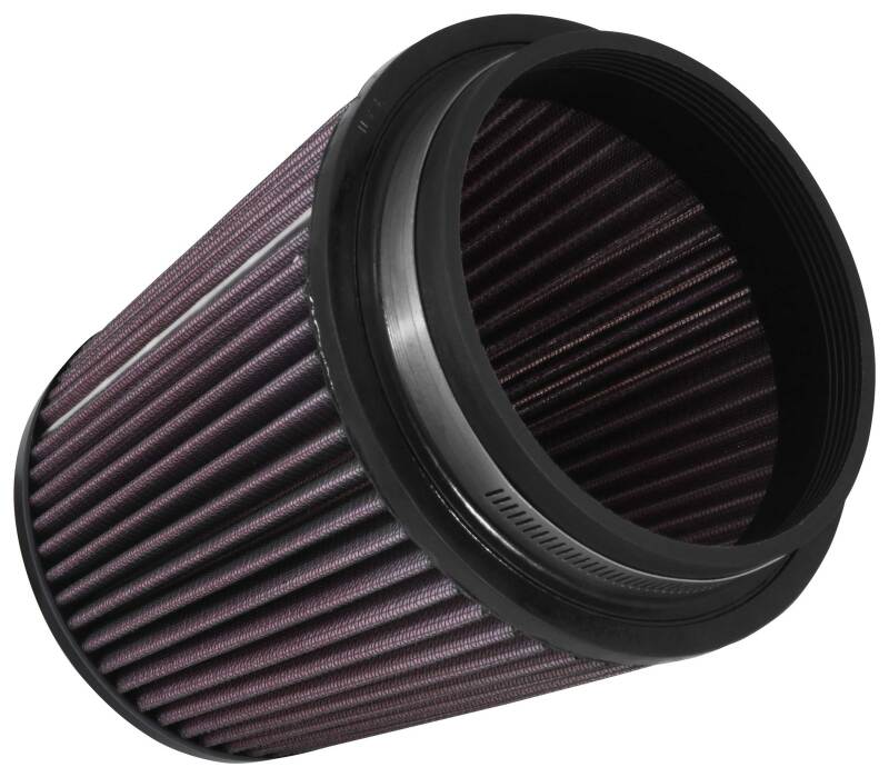 K&N Engineering Universal Clamp-On Air Filter 5-inch Flange / 6-1/2-inch Base Diameter - Part # knnRU-1037