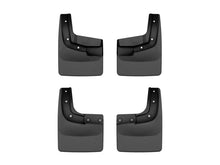 Load image into Gallery viewer, WeatherTech DigitalFit No-Drill Front and Rear MudFlap Kit for 2024-2026 Ford Ranger, Black - Part WET110186-120186