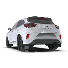 Load image into Gallery viewer, Rally Armor 20-25 Ford Puma ST Black Urethane Mud Flaps with Grey Logo