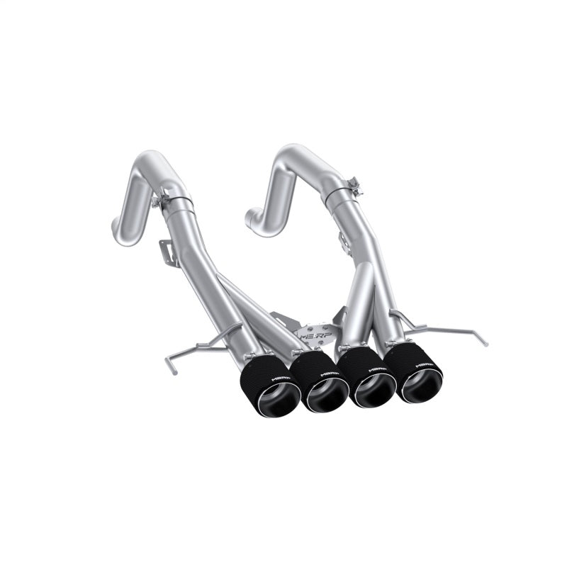 MBRP S70083CF 3-Inch Axle-Back Muffler Bypass System for Chevrolet Corvette 6.2L