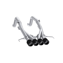 MBRP S70083CF 3-Inch Axle-Back Muffler Bypass System for Chevrolet Corvette 6.2L