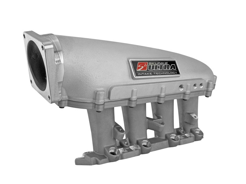Skunk2 Racing Ultra Series D Series Race Intake Manifold - 3.5L Silver for Honda Civic & Del Sol