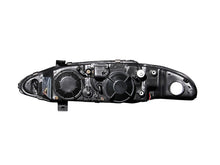 Load image into Gallery viewer, ANZO 1997-1999 Mitsubishi Eclipse Projector Headlights with Halo, Black G2 Housing