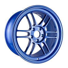 Load image into Gallery viewer, Enkei RPF1 18x9.5 Inch Blue Alloy Wheel with 5x114.3 Bolt Pattern and 38mm Offset (Part Number: enk3798956538BL)