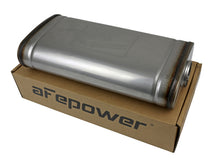 Load image into Gallery viewer, aFe MACH Force-Xp 304 Stainless Steel Muffler with 2.5-inch Center/Offset Inlet, 18-inch Length
