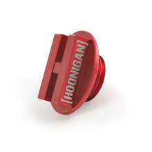 Load image into Gallery viewer, Mishimoto Mazda Hoonigan Limited Edition Billet Aluminum Oil Filler Cap with Bottle Opener – Red