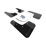 Rally Armor 18-25 Subaru Ascent Black UR Mud Flap with Grey Logo - Durable Polyurethane Car Mud Guard