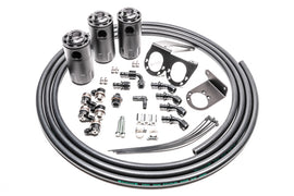 Radium Engineering Triple Catch Can Kit for Nissan R35 GT-R - Fluid Lock System