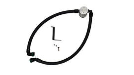 J&L JLT3095D-C 3.0 Driver-Side Oil Separator for 2024-2026 Ford Mustang EcoBoost, Clear Anodized