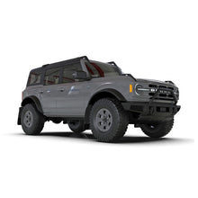 Load image into Gallery viewer, Rally Armor polyurethane mud flaps for Ford Bronco 2021-2023, black with metal logo, part number RF85-RB-PL-MBK