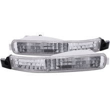 Load image into Gallery viewer, ANZO 1992-1993 Honda Accord Euro Parking Lights with Clear Lens and Chrome Housing
