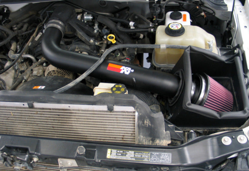 K&N Engineering High Flow Performance Cold Air Intake System for 2007-2010 Ford F-250 Super Duty V8-5.4L