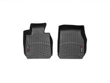 Load image into Gallery viewer, WeatherTech 12+ BMW 3-Series Front FloorLiner DigitalFit in Black, Part Number WET444101