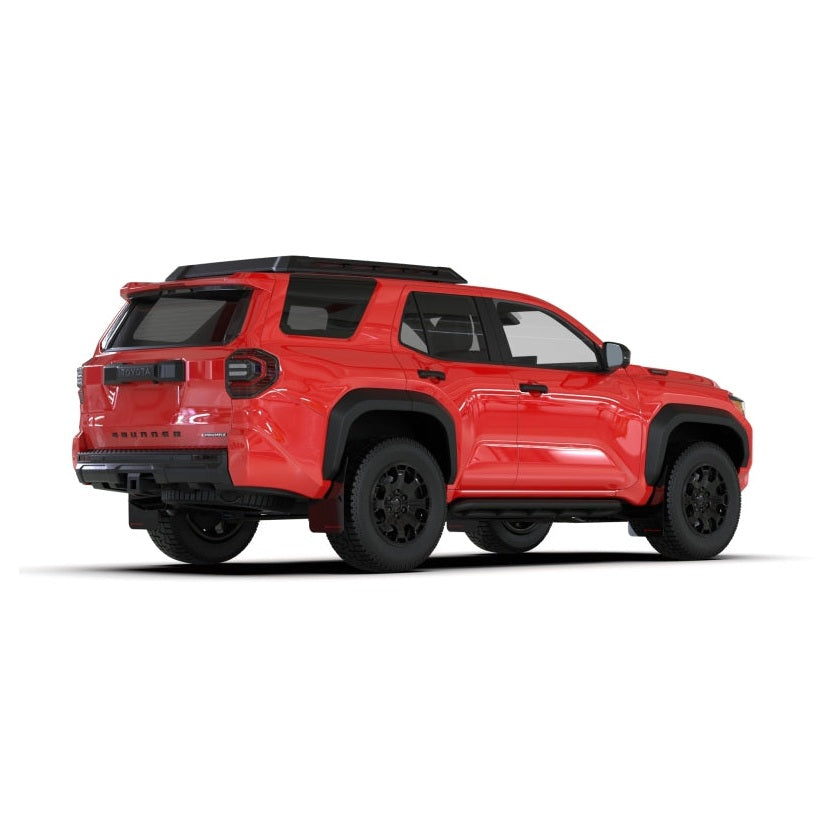 Rally Armor 2025+ Toyota 4Runner Black UR Mud Flap with White Logo – Durable Polyurethane Protection