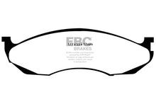 Load image into Gallery viewer, EBC Yellowstuff Front Brake Pads for Jeep Cherokee 1990-1996 Part Number EBCDP41022R