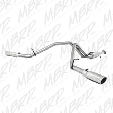 Load image into Gallery viewer, MBRP Armor Lite Series Cat Back Exhaust System for 2007-2008 Chevy Silverado 1500 and GMC Sierra 1500 — Dual Split Side Exit with 3.5-inch Tips