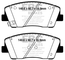 Load image into Gallery viewer, EBC Redstuff Ceramic Low Dust Front Brake Pads for 2018-2020 Kia Stinger and Genesis G70 | Part No. ebcDP32358C