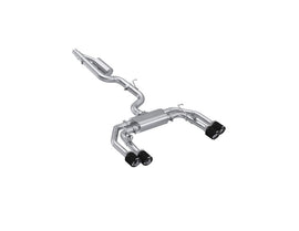 MBRP Armor Pro Series 2022+ Audi S3 3-Inch Cat Back Exhaust System with Quad Carbon Fiber Tips - T304 Stainless Steel