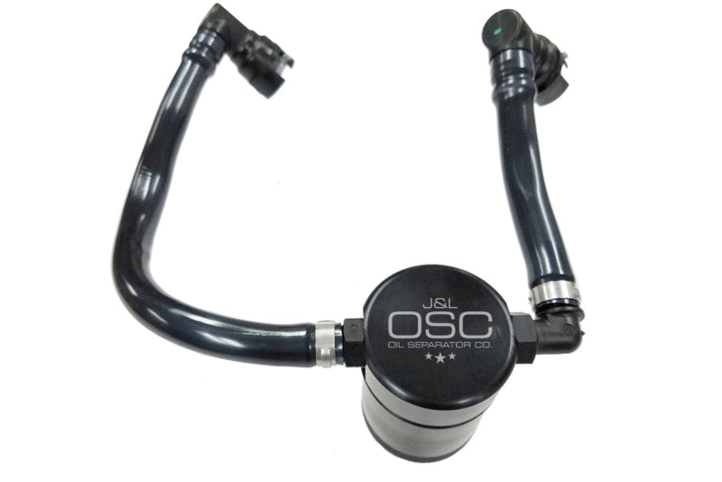 J&L 3.0 Oil Separator JLT3024P-B for 2018–2023 Ford Mustang GT Passenger Side, Black Anodized